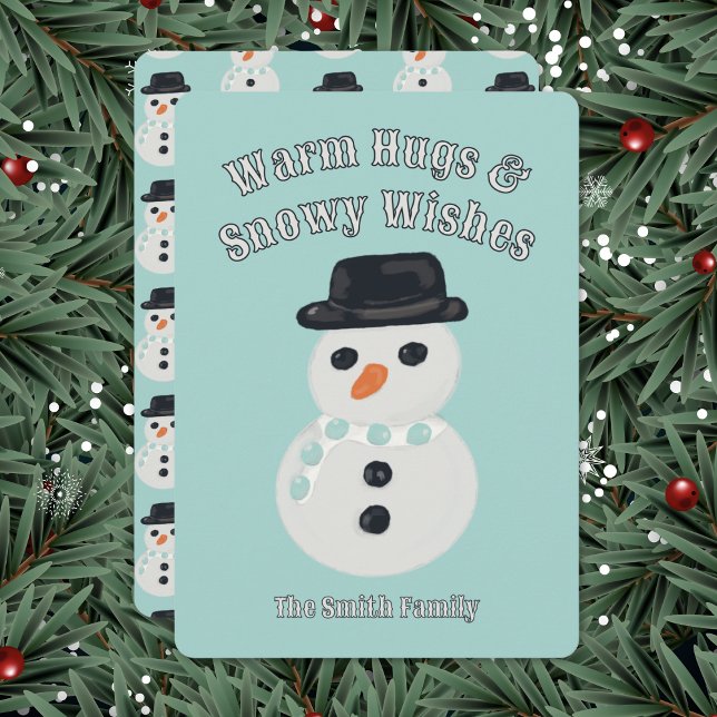 Snowman Christmas Card (Creator Uploaded)