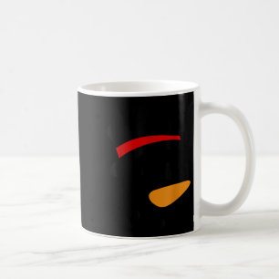 Snowman Christmas Character Face  Coffee Mug