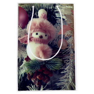 Snowman Christmas Gift Bag