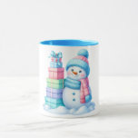 Snowman Christmas gift Mug<br><div class="desc">Cute</div>