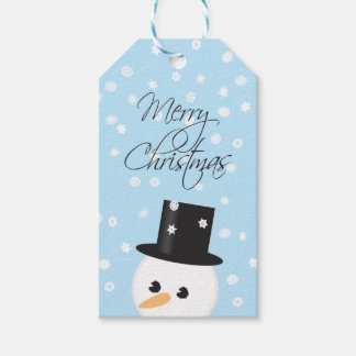 Snowman Christmas Gift Tag