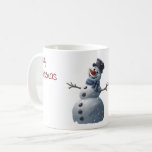 Snowman Christmas Mug<br><div class="desc">Snowman Christmas Mug to keep your hot chocolate warm.</div>