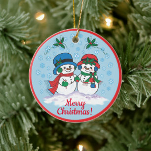 Snowman Christmas Ornament