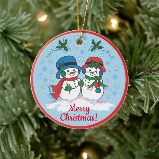 Snowman Christmas Ornament (Tree)