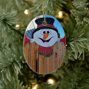 **SNOWMAN** CHRISTMAS ORNAMENT