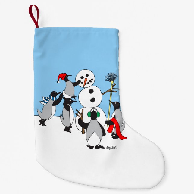 Snowman Christmas Stocking (Front)
