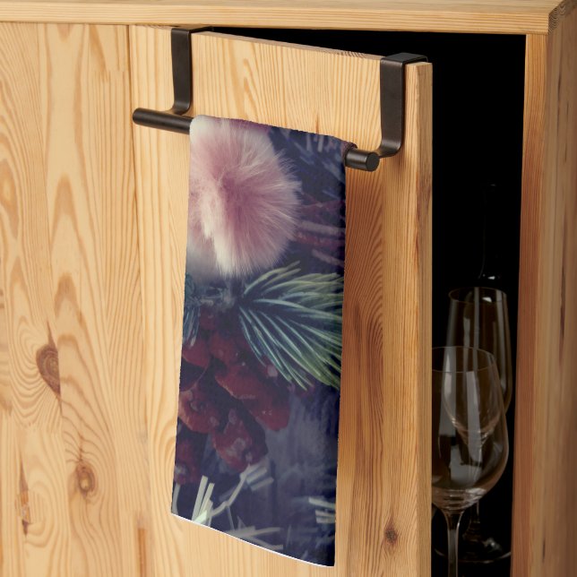 Snowman Christmas  Tea Towel (Thirds Fold)