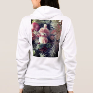 Snowman Christmas Zip Hoodie
