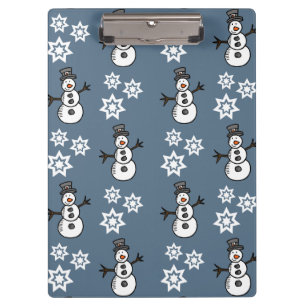 Snowman Clipboard