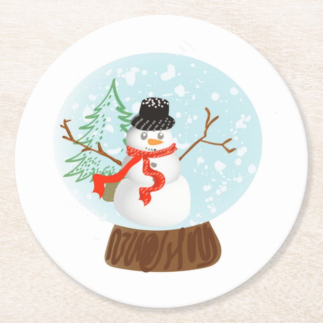 Snowman Coaster (Front)