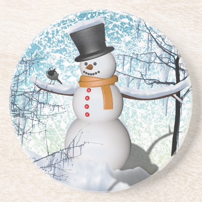 Snowman Coaster (Front)