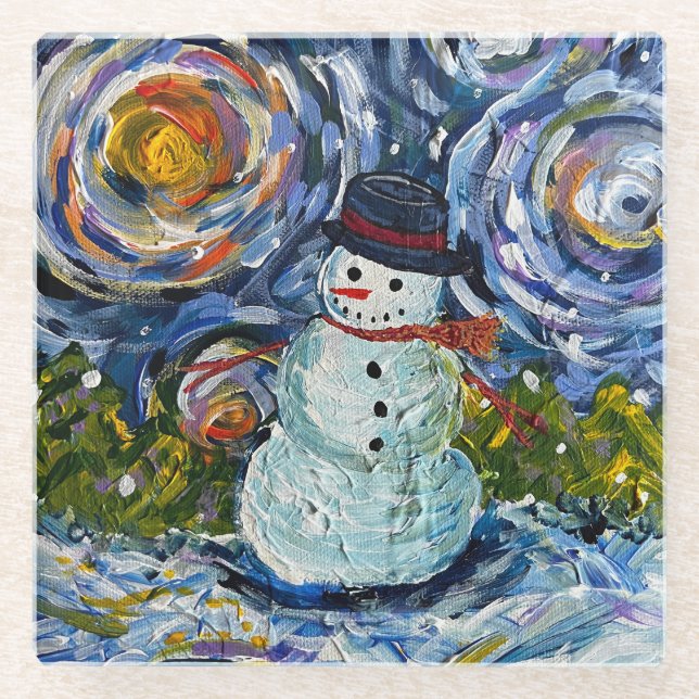 Snowman Coaster (Front)