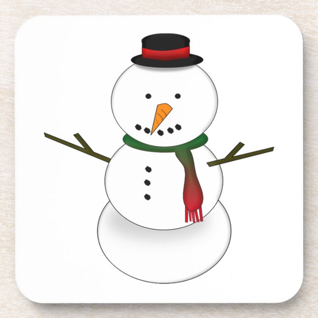Snowman Coasters (Front)