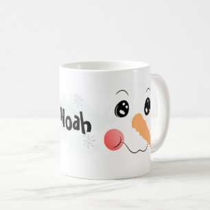 Snowman Cocoa Add NAME Winter Cup Stocking Stuffer