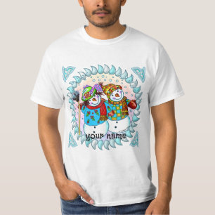 Snowman Couple T-Shirt