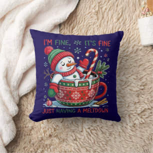 Snowman Cushion