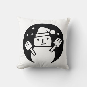 snowman cushion