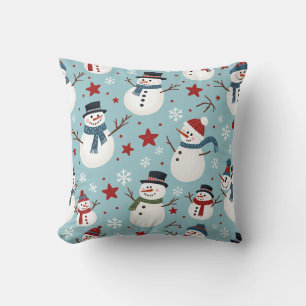  Snowman cushion