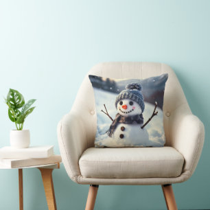 Snowman Cushion