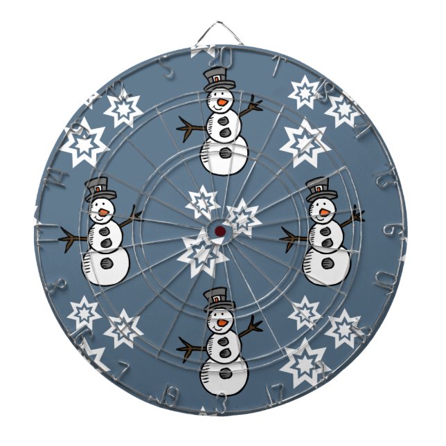 Snowman Dartboard (Front)