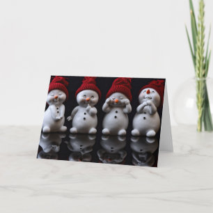 Snowman Design Card