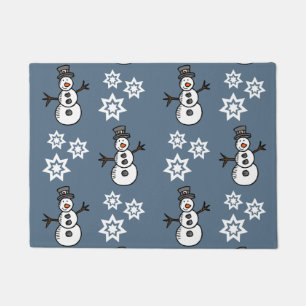 Snowman Doormat