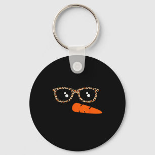 Snowman Face Carrot Nose Christmas Winter Cosplay  Key Ring