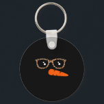 Snowman Face Carrot Nose Christmas Winter Cosplay  Key Ring<br><div class="desc">Snowman Face Carrot Nose Christmas Winter Cosplay Costume</div>