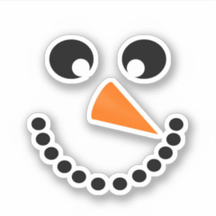 Snowman Face Christmas