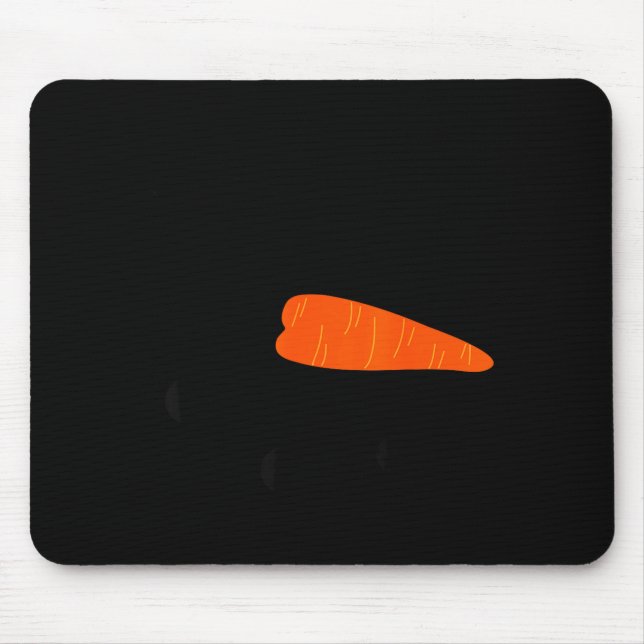 Snowman Face Eyelashes For Women Christmas Winter  Mouse Mat (Front)