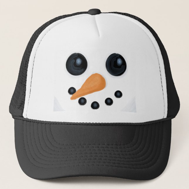 Snowman Face Hat (Front)