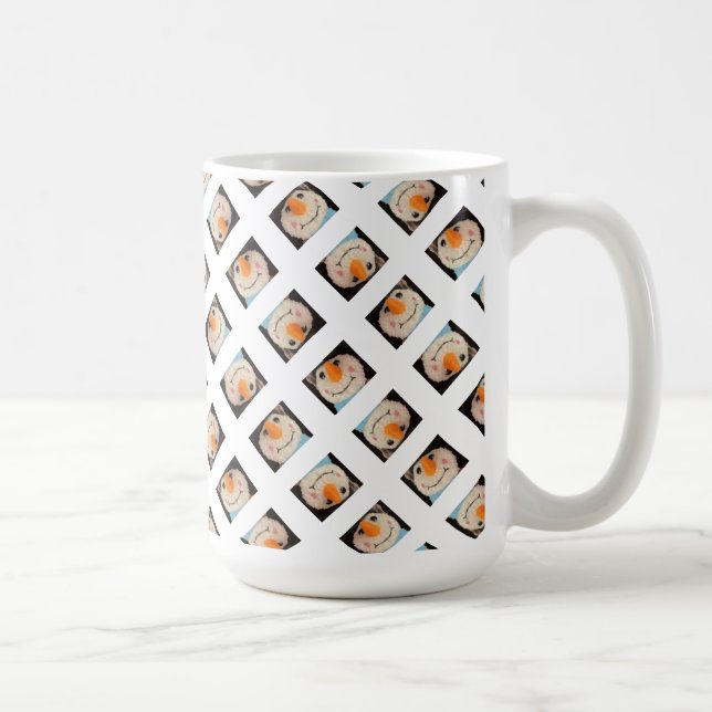 Snowman Face Mug (Right)