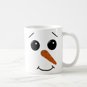 Snowman Face Mug