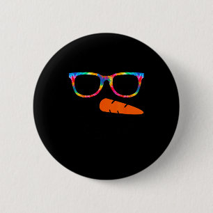 Snowman Face Shirt Womens Eyelashes Gle Tie Dye Ch 6 Cm Round Badge