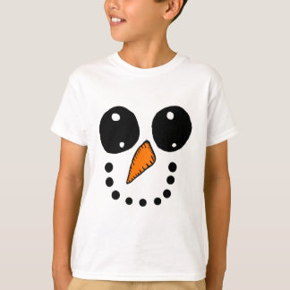 Snowman Face T-Shirt