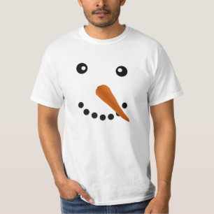 Snowman Face T-Shirt