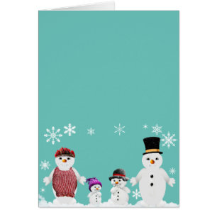 snowman family