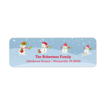 Snowman Family | Holiday