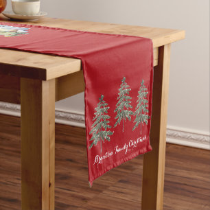 Snowman Family Medium Table Runner