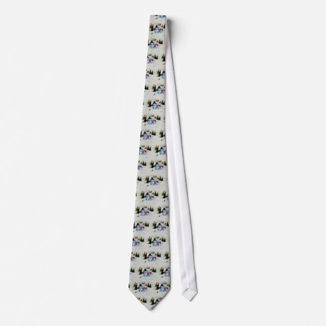 Snowman Family Tie (Front)