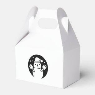 Snowman Favour Box
