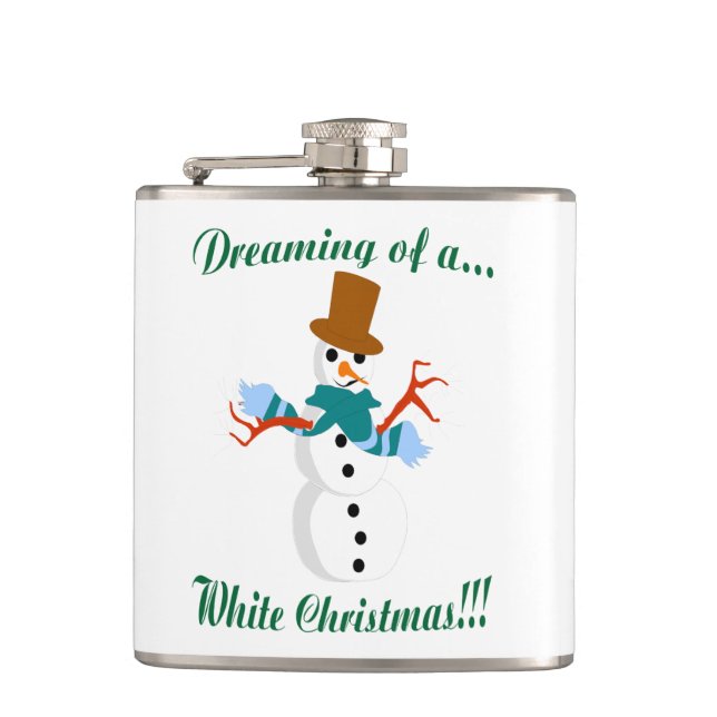 Snowman Flask (Front)
