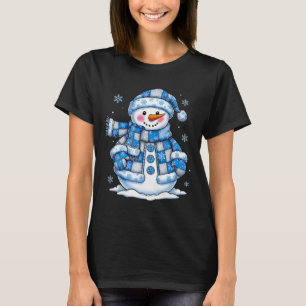Snowman For Women Men Kids Grandkids Christmas T-Shirt