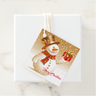 Snowman Gift Tag