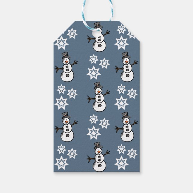 Snowman Gift Tags (Front)