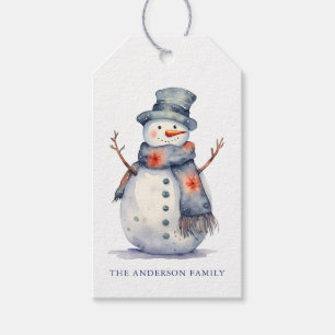 Snowman Gift Tags