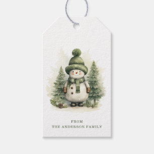 Snowman Gift Tags
