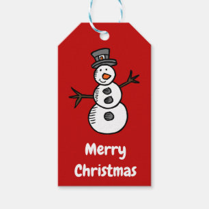 Snowman Gift Tags