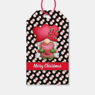 Snowman Gnome Customise Colour and Text Gift Tags