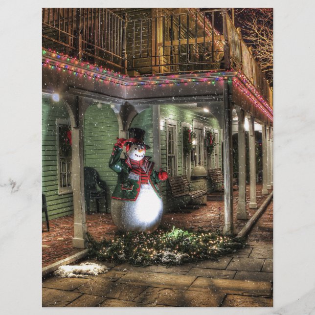 Snowman Greetings (Front)